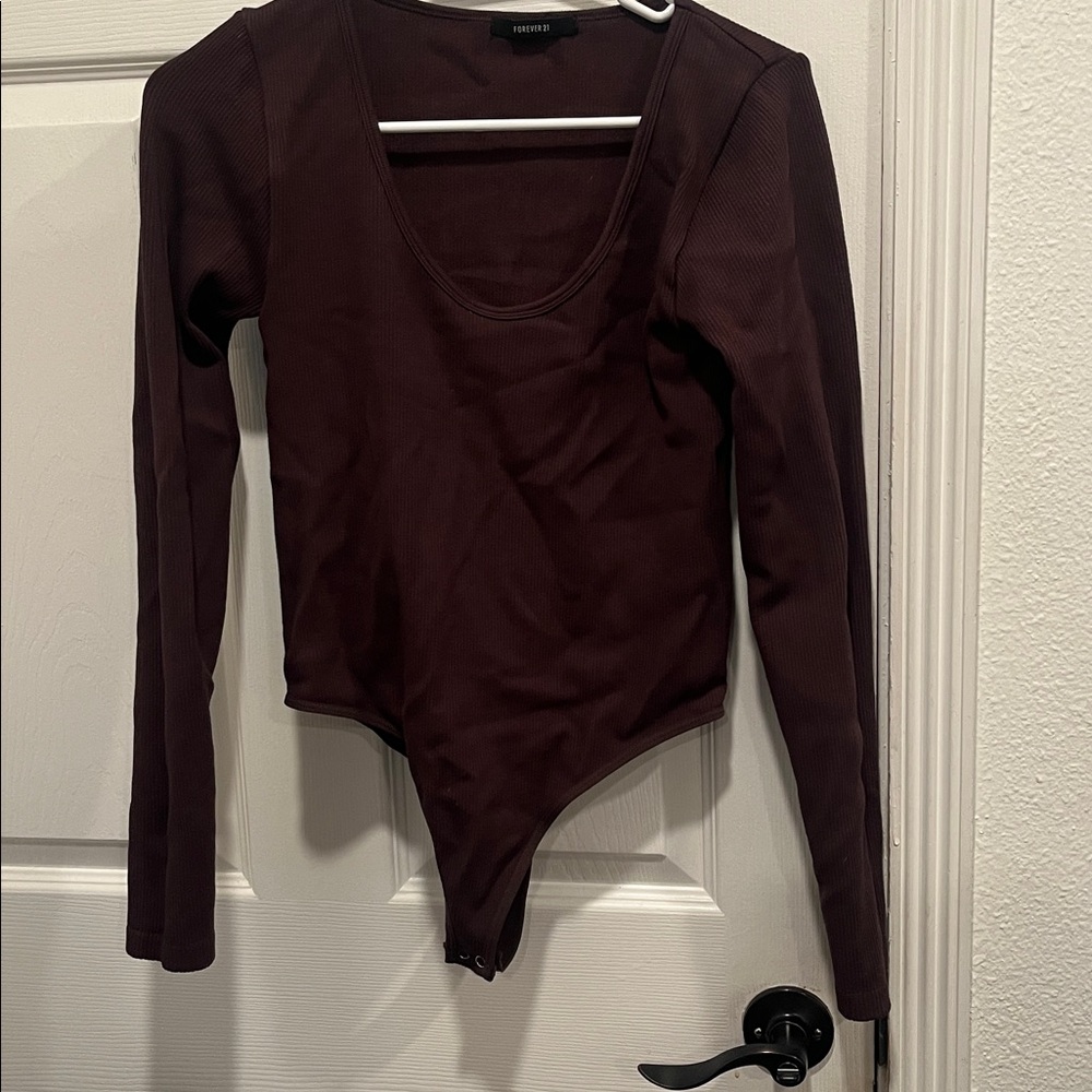 Forever 21 Brown Bodysuit